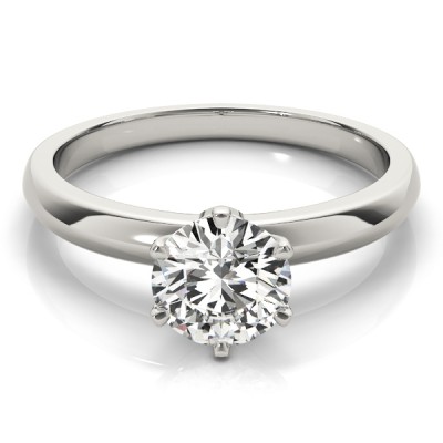 2.75 ct. Round Brilliant Cut Diamond with a 14K WG or YG Solitaire Setting