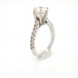 1.90 ctw. Round Cut Diamond Ring in a Dazzling Six-Prong Setting