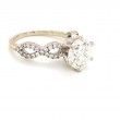 2.03 ctw. Brilliant Round Cut Ring set in a Twinkling Diamond Infinity Band