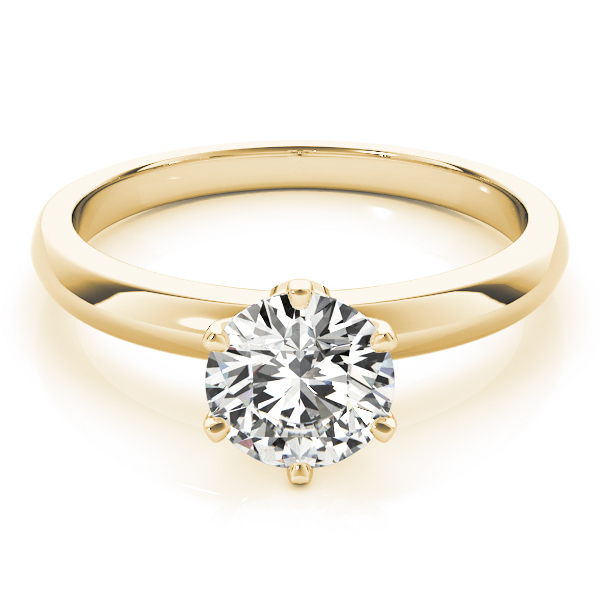 2.52 ct. Round Brilliant Cut Diamond in a 14K YG or WG Solitaire Setting