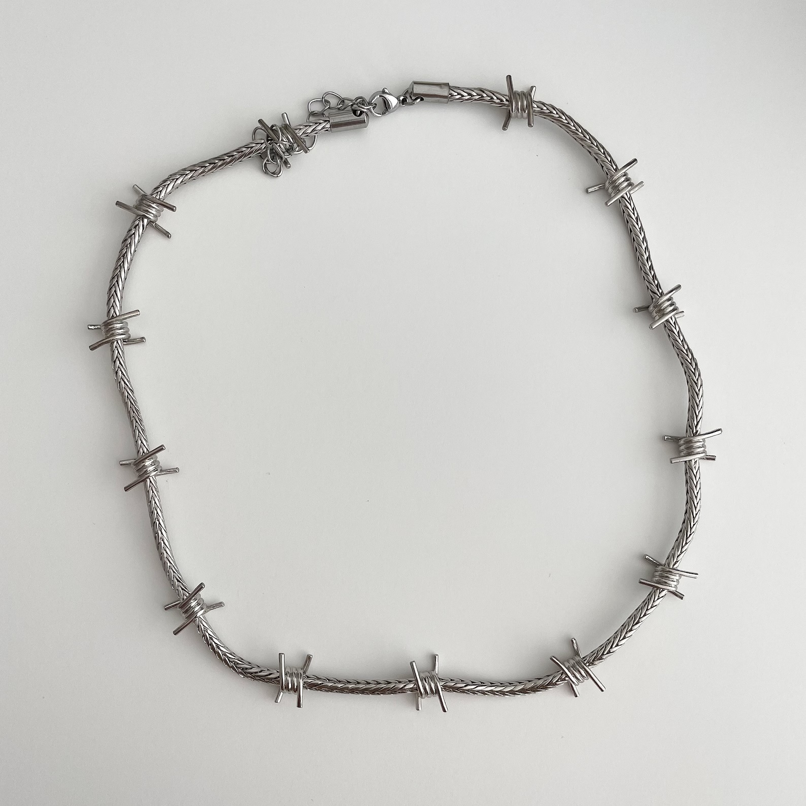 Barbed Wire Necklace