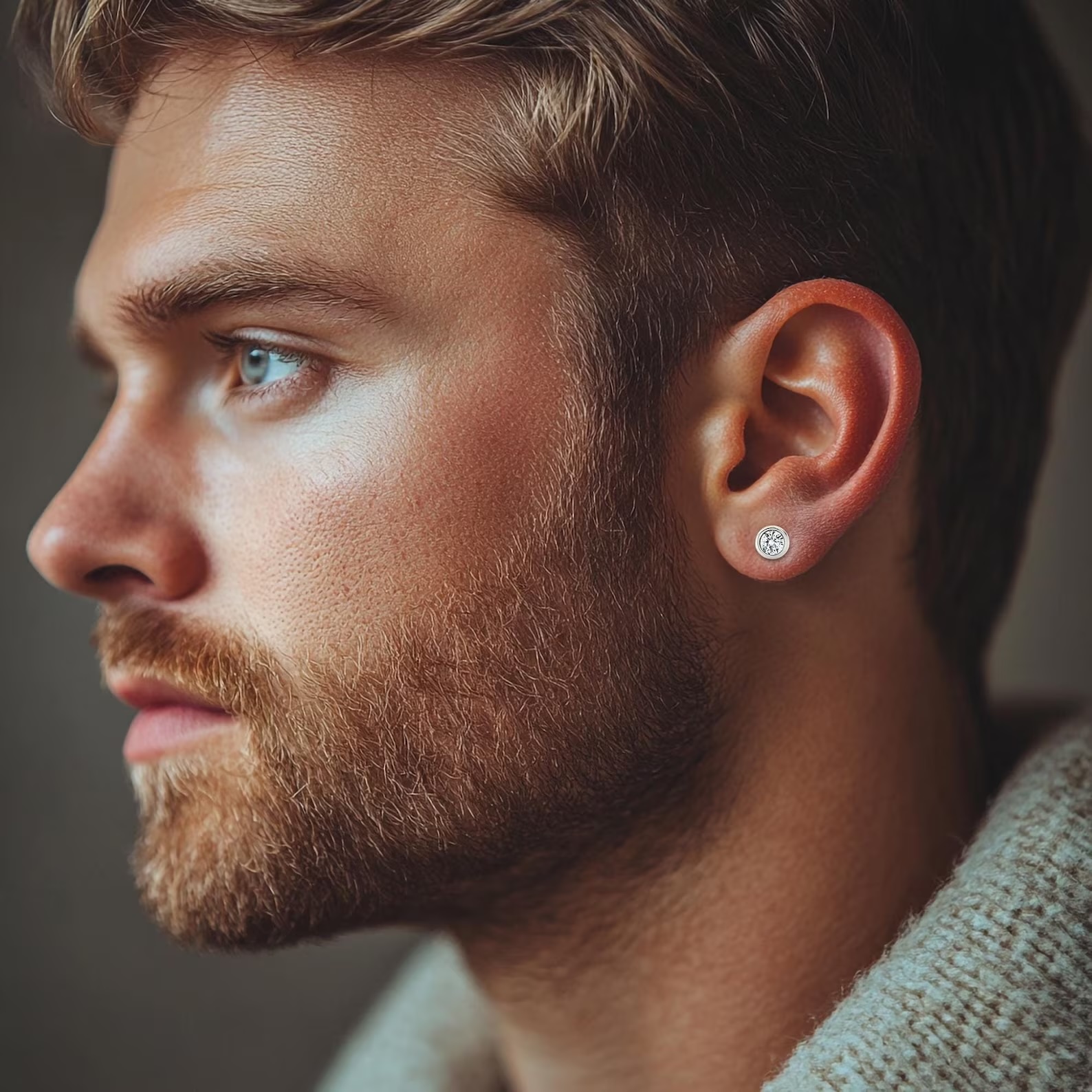 0.25ctw Diamond Stud Earrings, Genuine Diamond Earrings