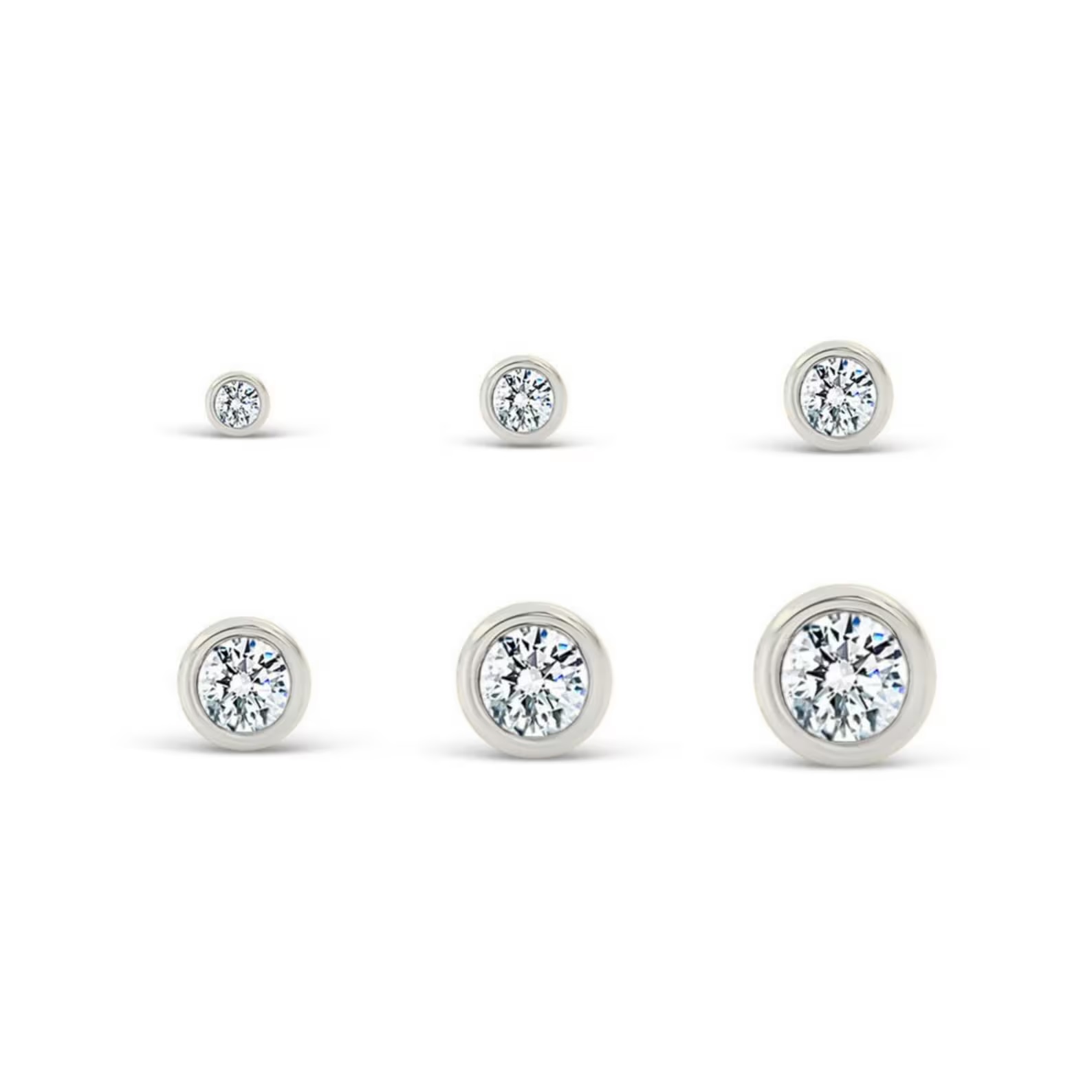 0.25ctw Diamond Stud Earrings, Genuine Diamond Earrings